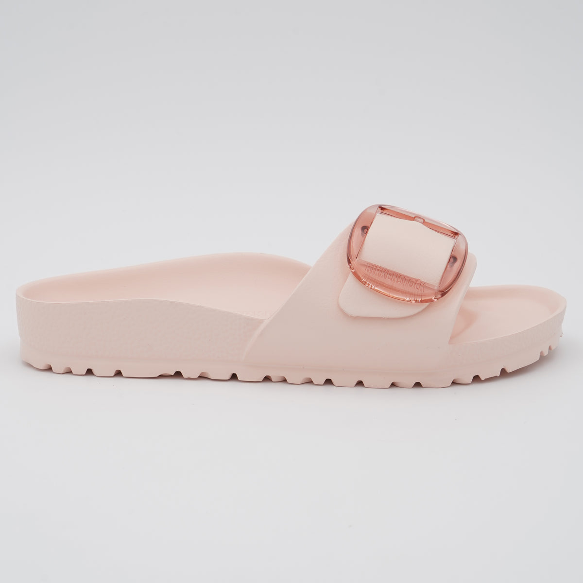 Sandalo Birkenstock Madrid Big Buckle EVA 1029632 Light Rose con Maxi Fibbia Traslucida