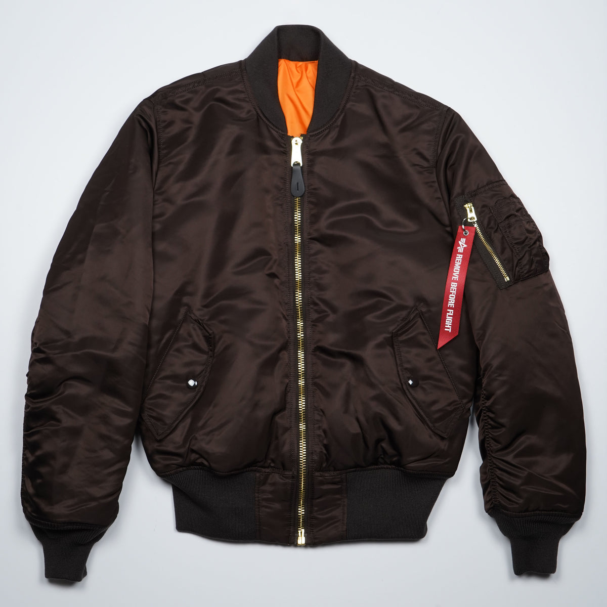 Bomber Alpha Industries 100101 MA-1 Heritage Marrone