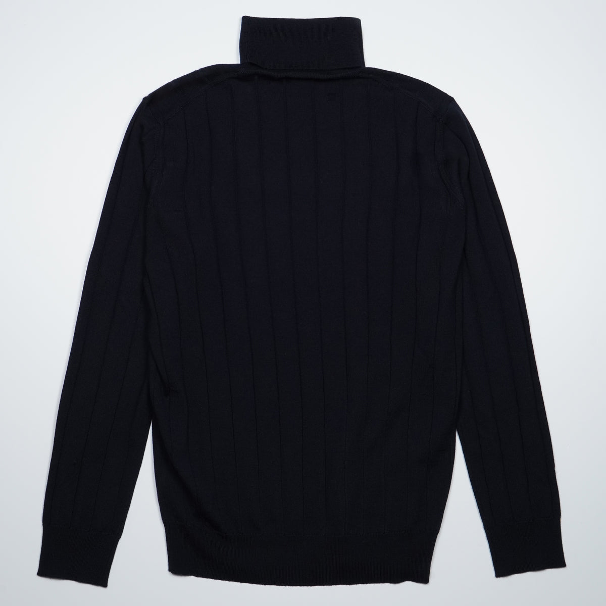 Maglione Dolcevita a Coste Kangra W7K4006BIS-00041 Blu Navy