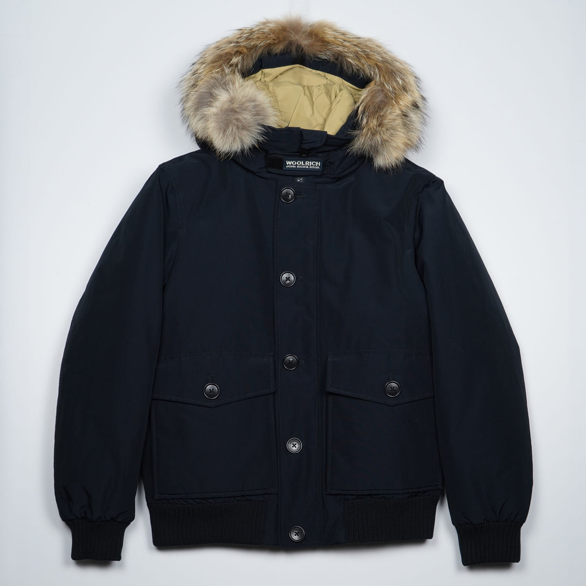 Bomber Woolrich Polar Melton Blue