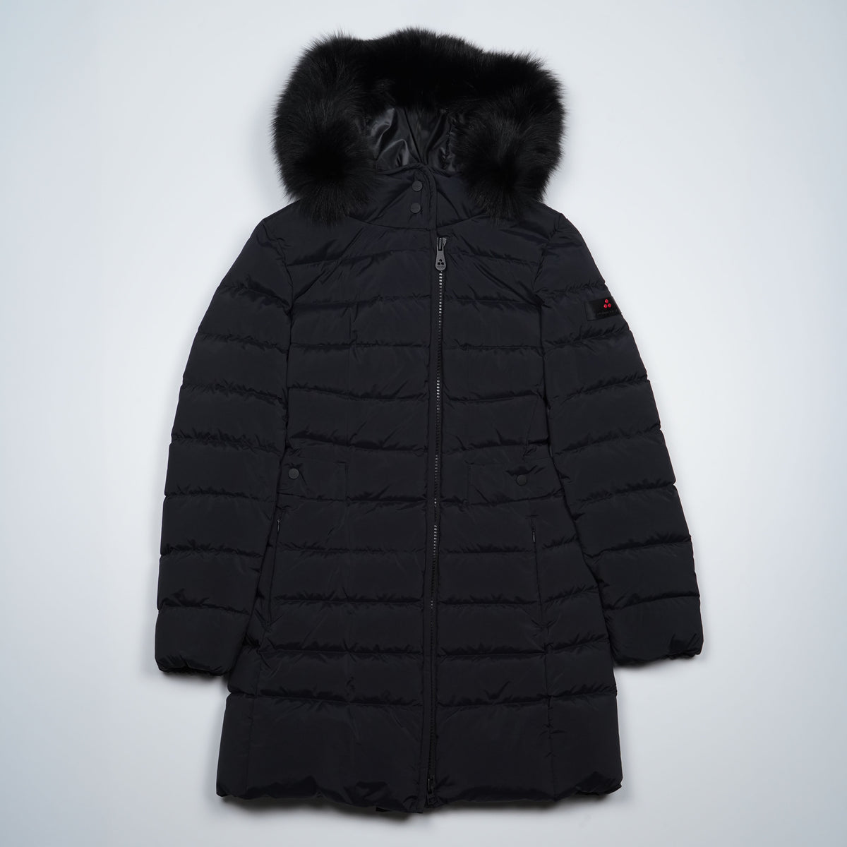 Piumino Lungo Peuterey Seriola Fur 5458 808 Blu Notte