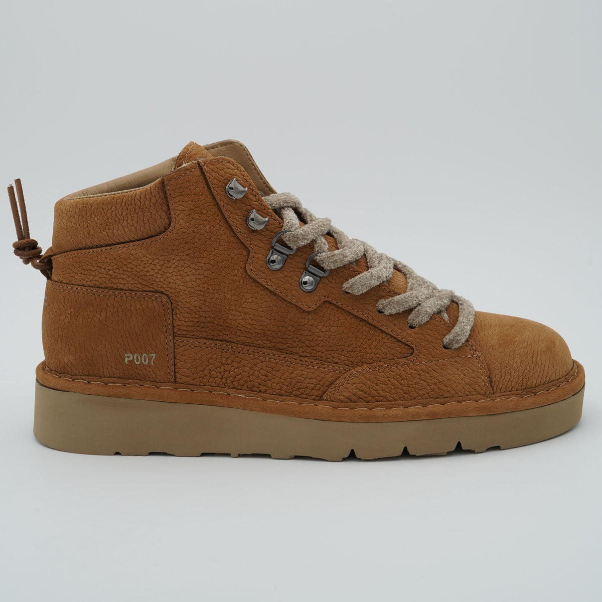 Polacchino Panchic Clay P007M007 D016 Brown Sugar in Nabuk Bottalato con Fodera in Microfibra e Suola EVA