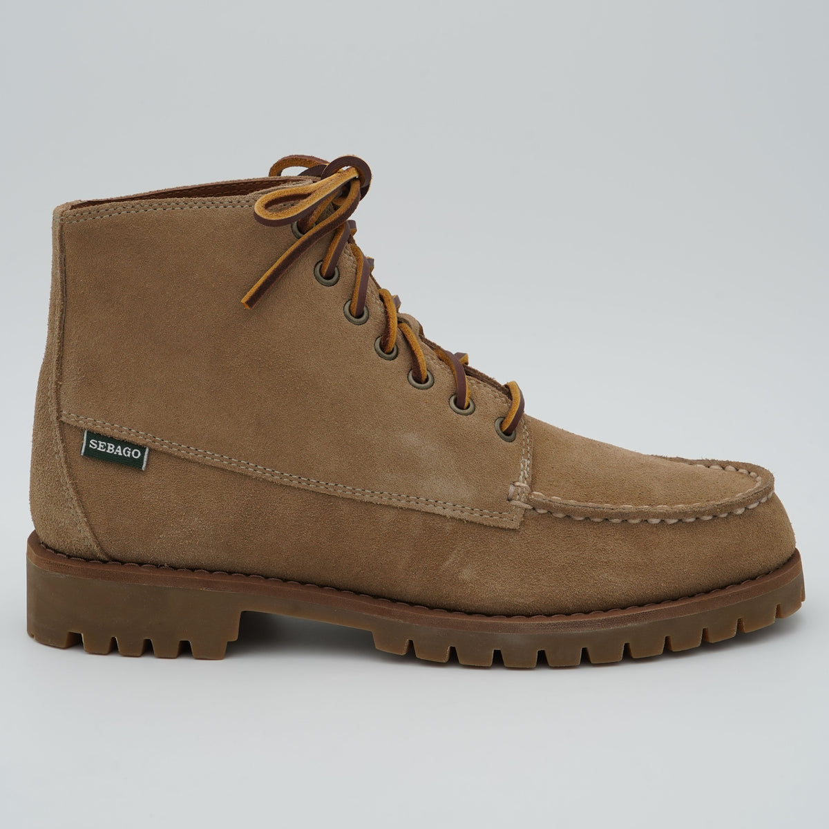 Stivaletto Sebago Parker 72127XW-906 Beige Camel in Pelle Scamosciata