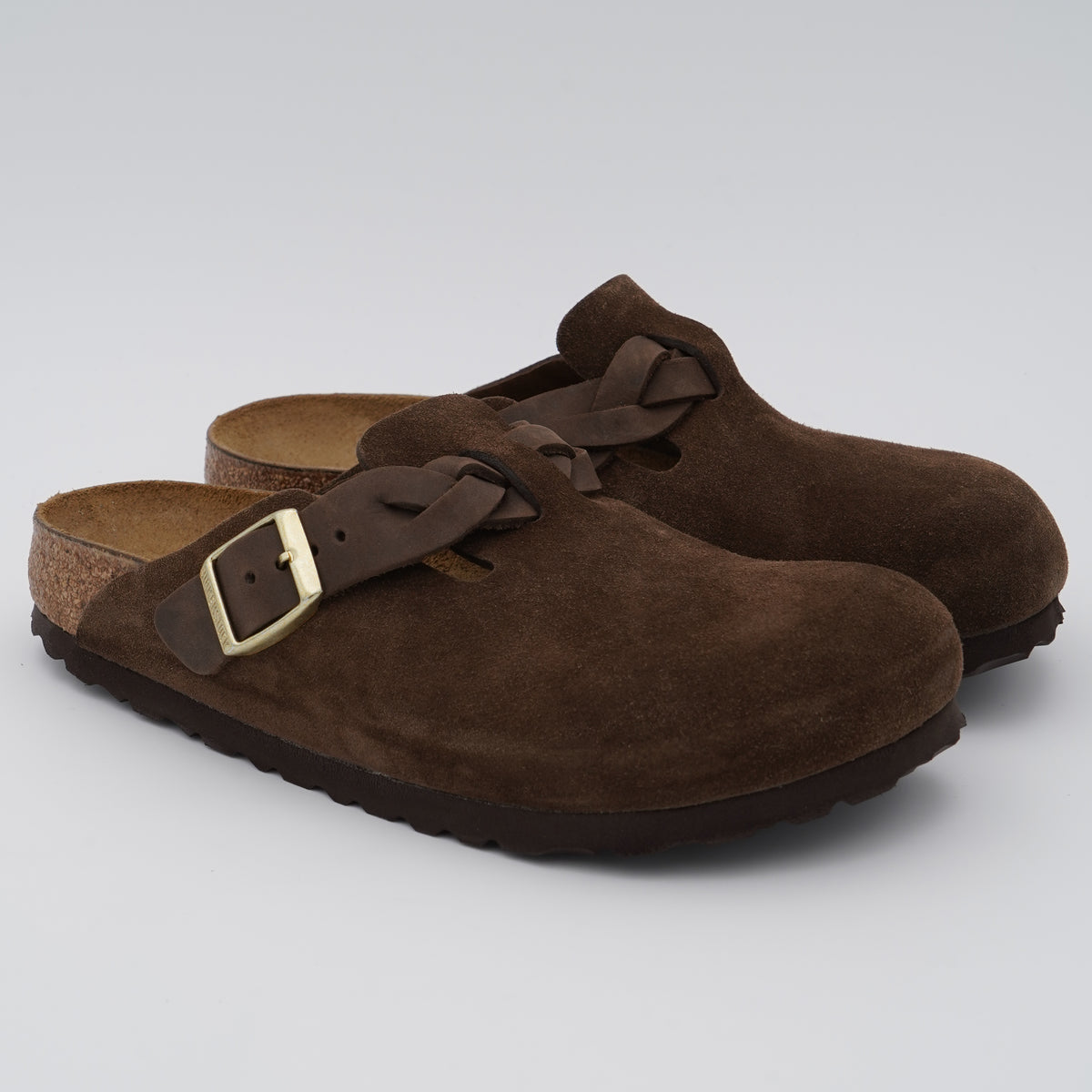 Sabot Birkenstock Boston Braided 1031716 Carafe con Cinturino Intrecciato