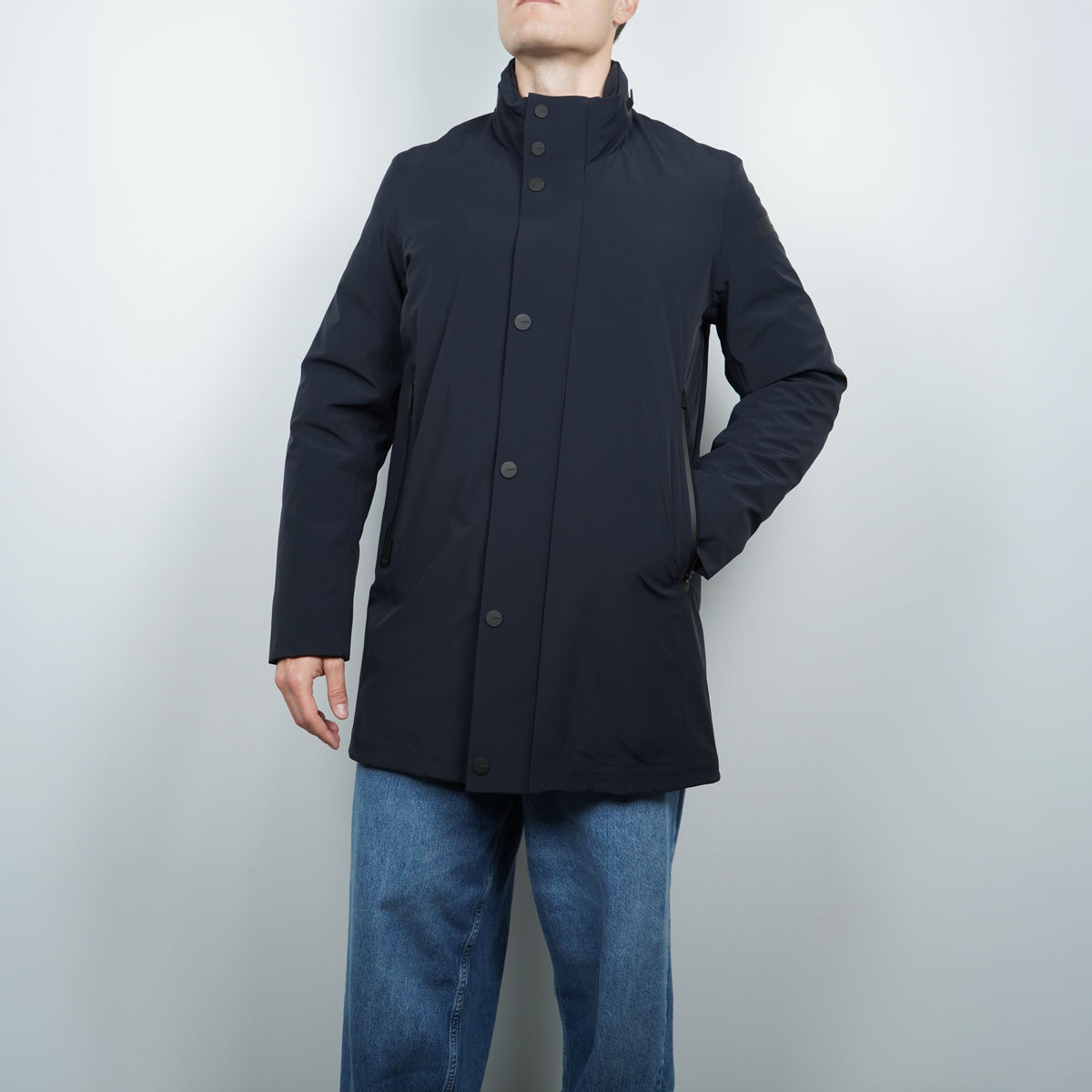 Giacca RRD w26060 Montecristo Floating Raincoat 60 Blu Notte