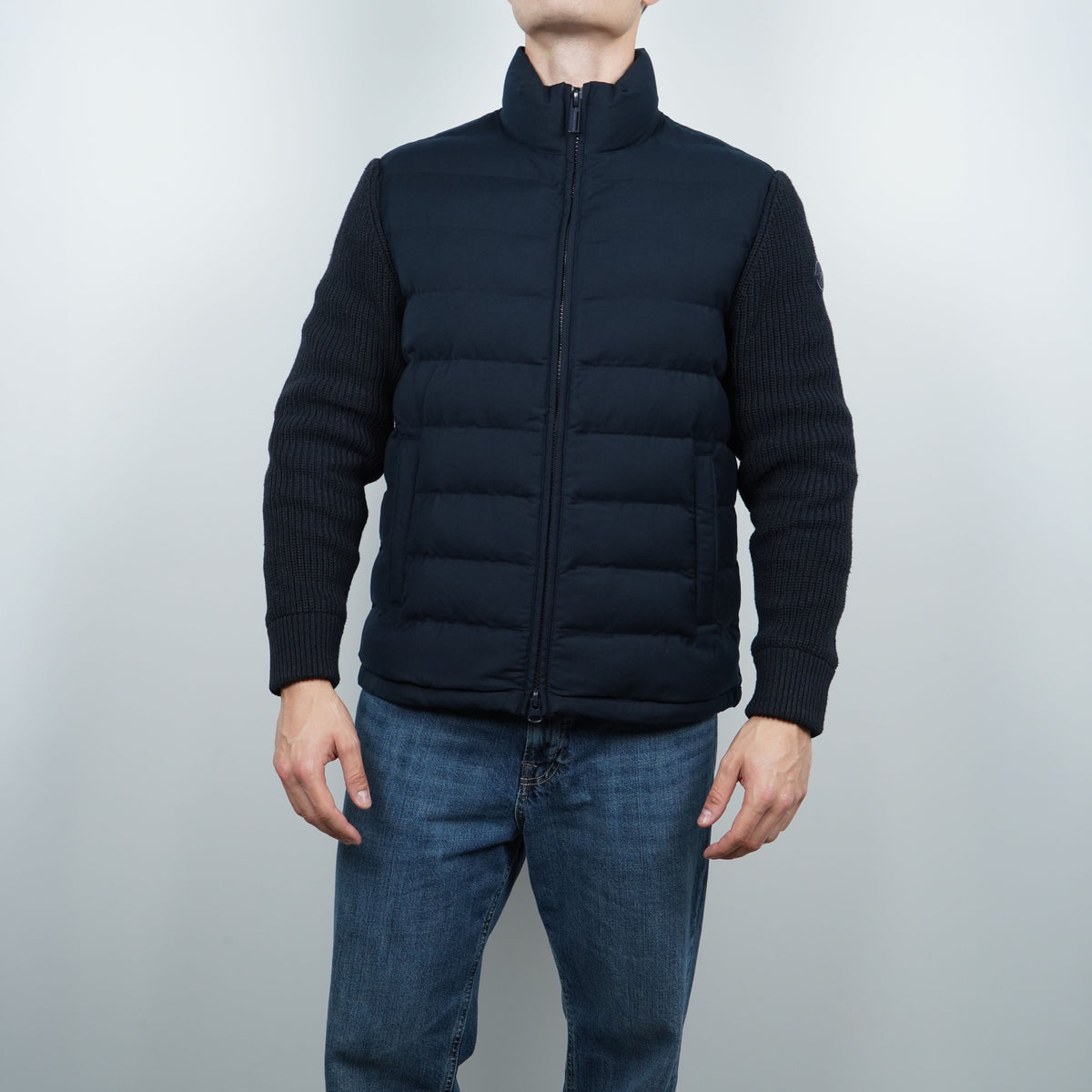 Giubbotto Colmar Originals 1106 68 Blu Navy con Collo Alto