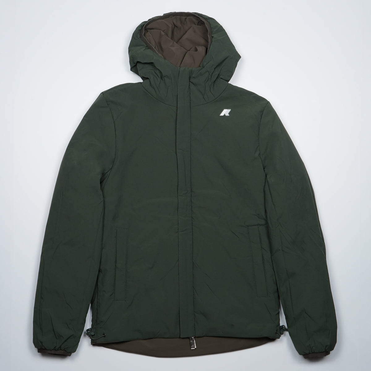 Giubbotto Kway Jack ST Warm Double k6128vw DDQ Verde Oliva e Verde Bosco