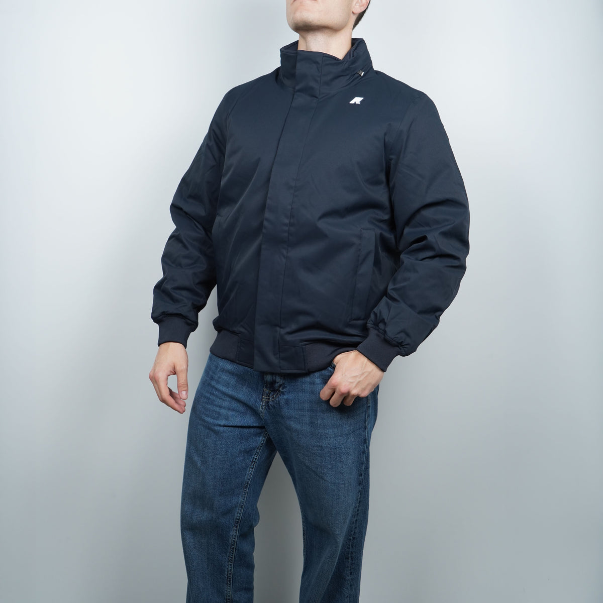 Giubbotto Kway K8133EW Amaury Twill Marmotta AL9 Blu Navy