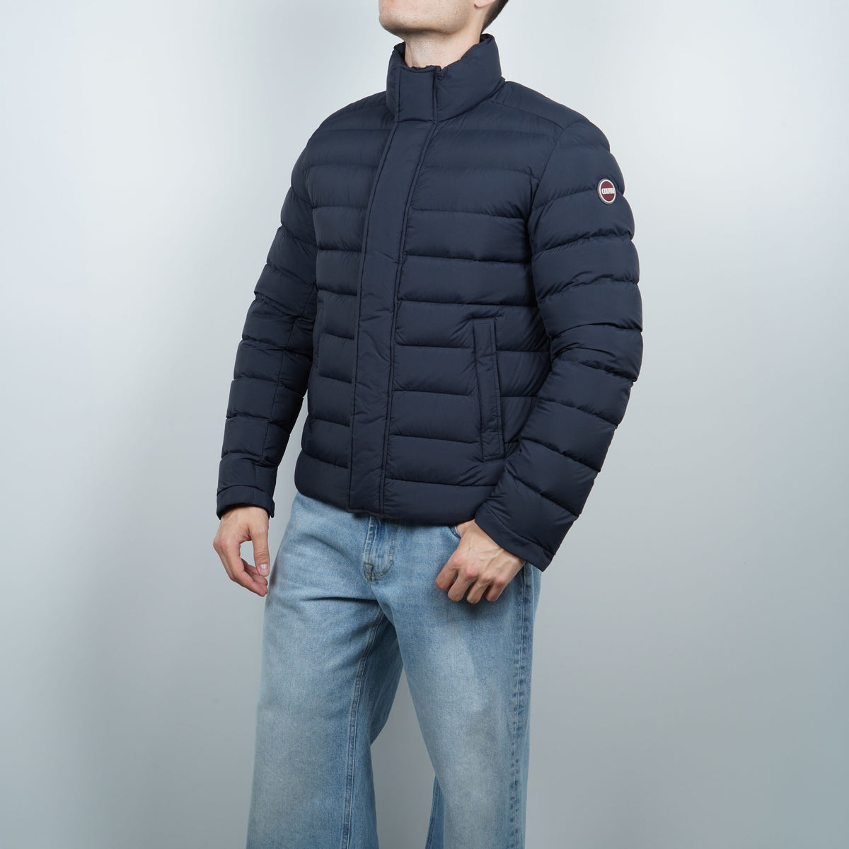 Piumino Colmar Originals 1257 68 Blu Navy con Imbottitura in Piuma