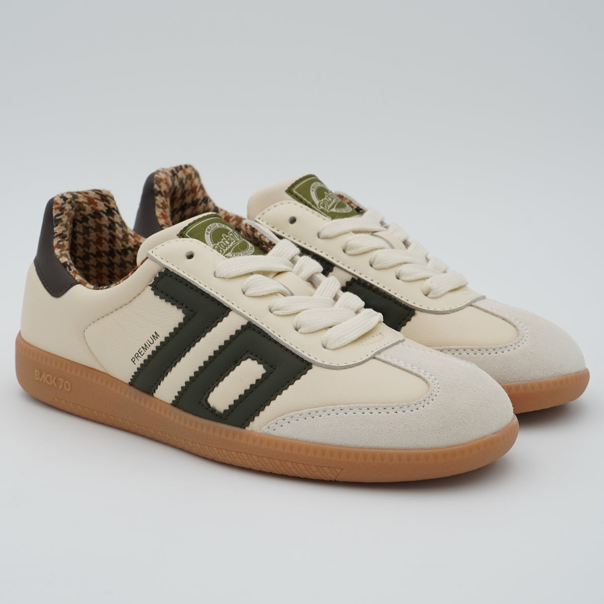 Sneakers Back 70 Cloud Spongy Nappa Milk Olive 70
