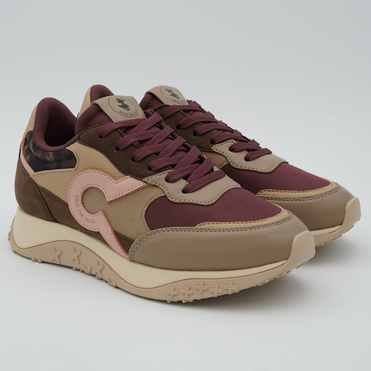 Sneakers Save The Duck F6STAR01 Burgundy 100% Animal-Free