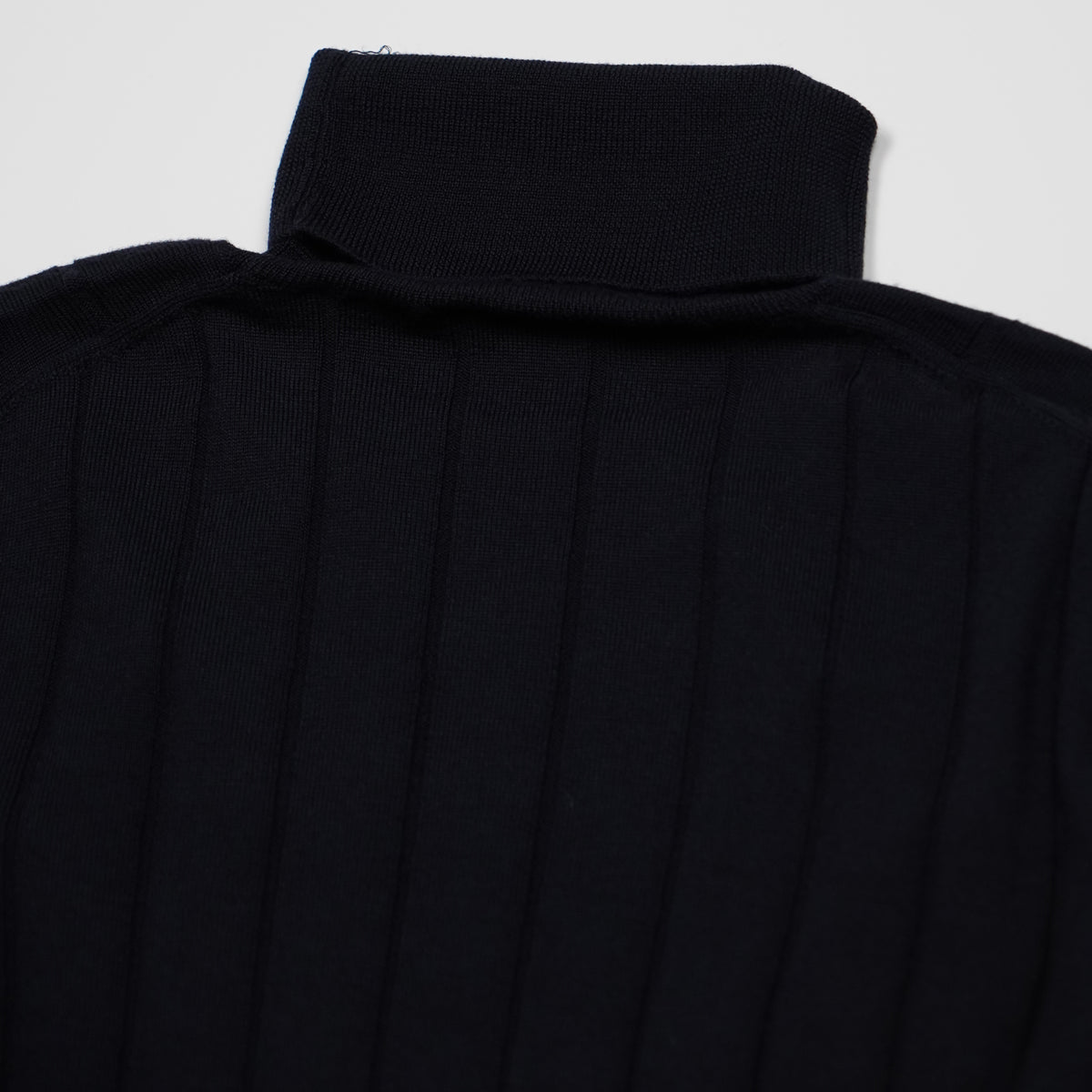Maglione Dolcevita a Coste Kangra W7K4006BIS-00041 Blu Navy