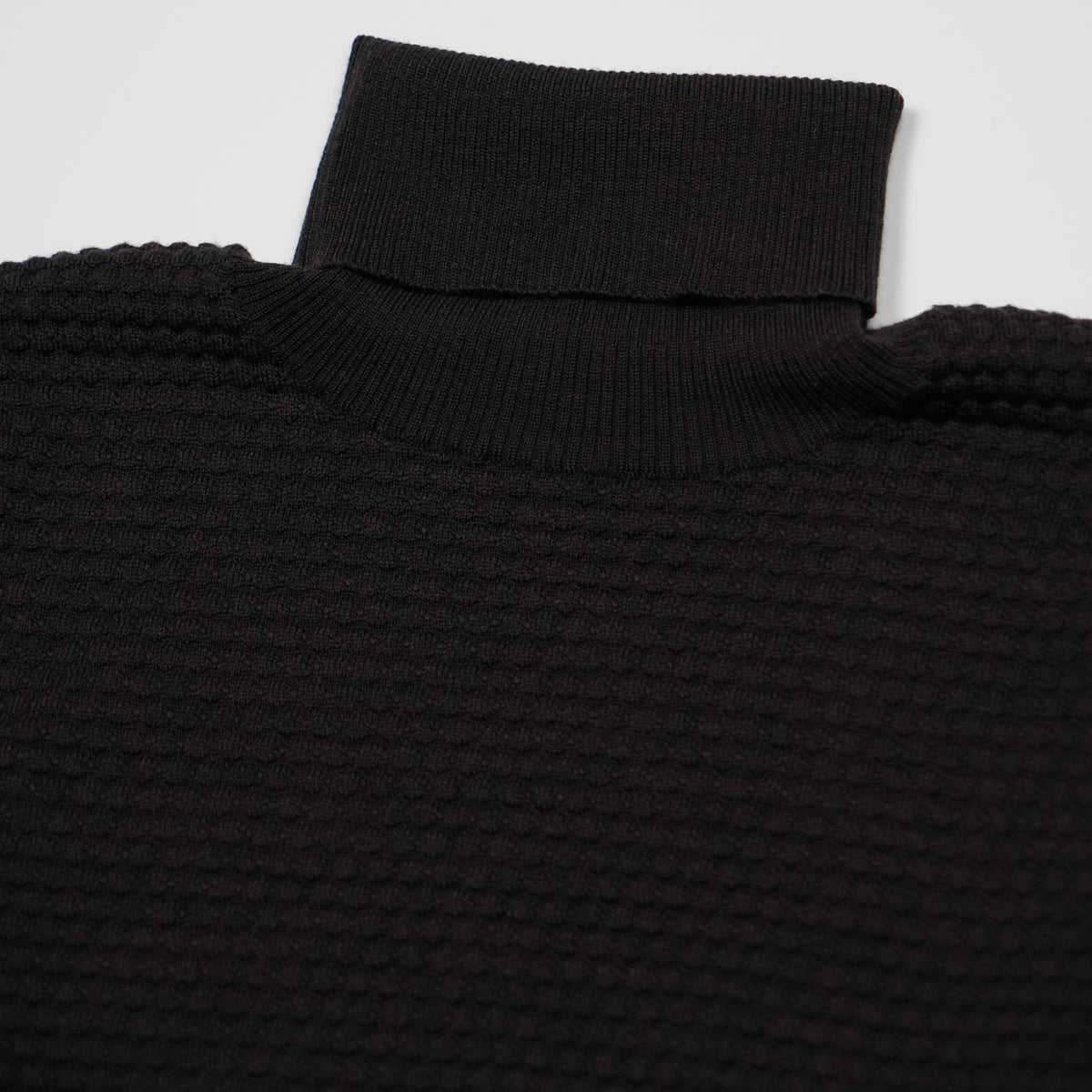 Maglione Dolcevita Pluriball Kangra W7K4011-00146 Nero