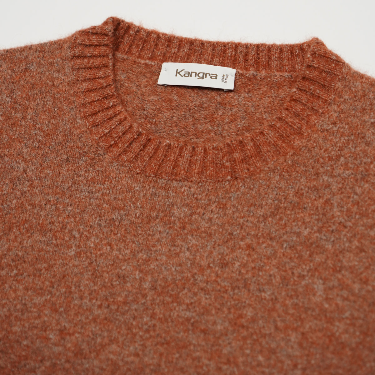 Maglione Girocollo Fantasia Kangra W7K4111-00213 Ruggine Mélange