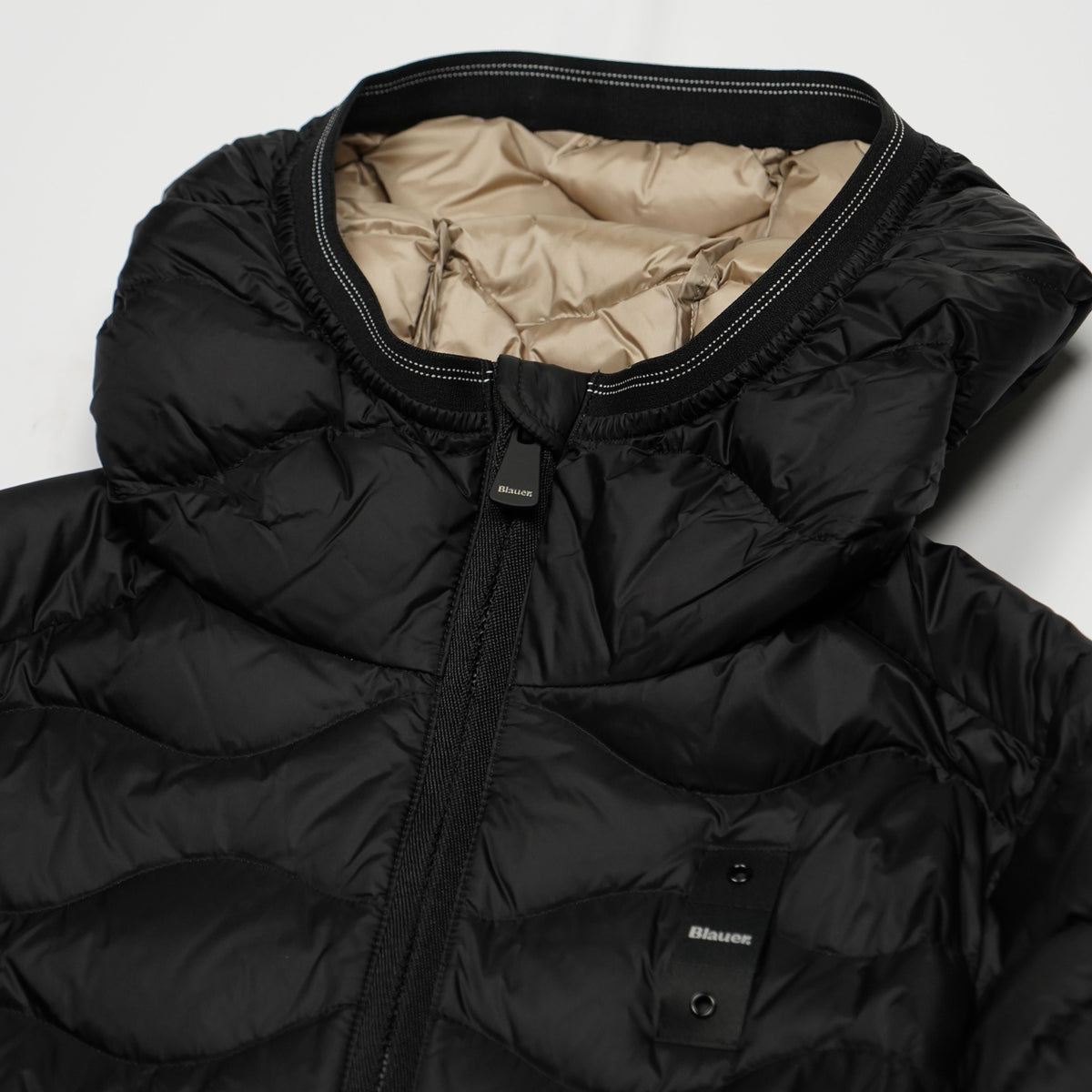 Piumino Blauer Camelia 26WBLDC03033 999EI Nero con Imbottitura in Piuma