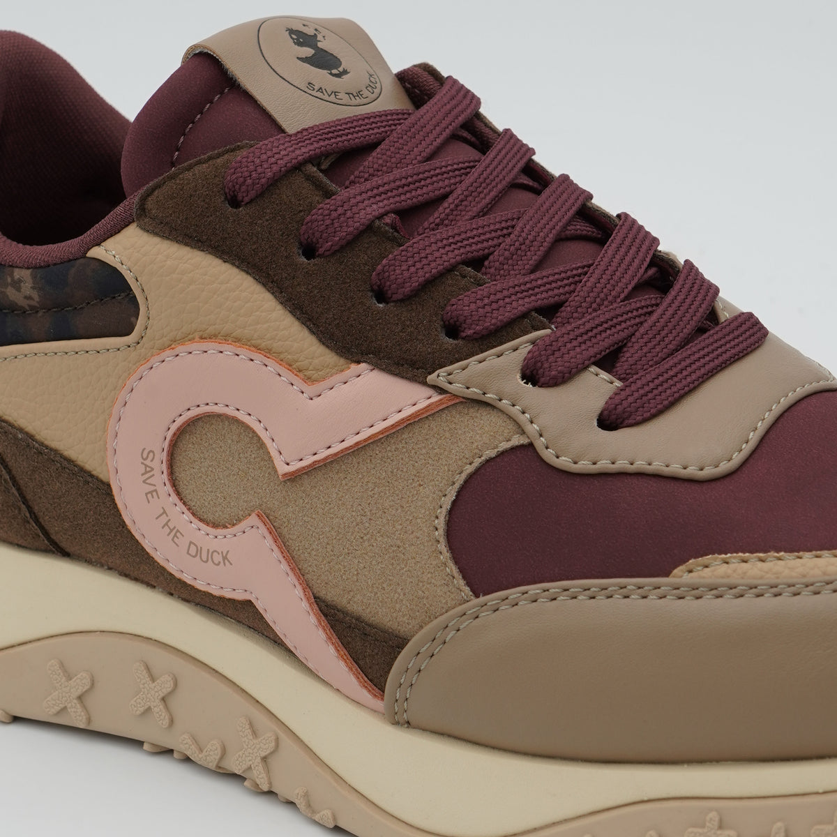 Sneakers Save The Duck F6STAR01 Burgundy 100% Animal-Free