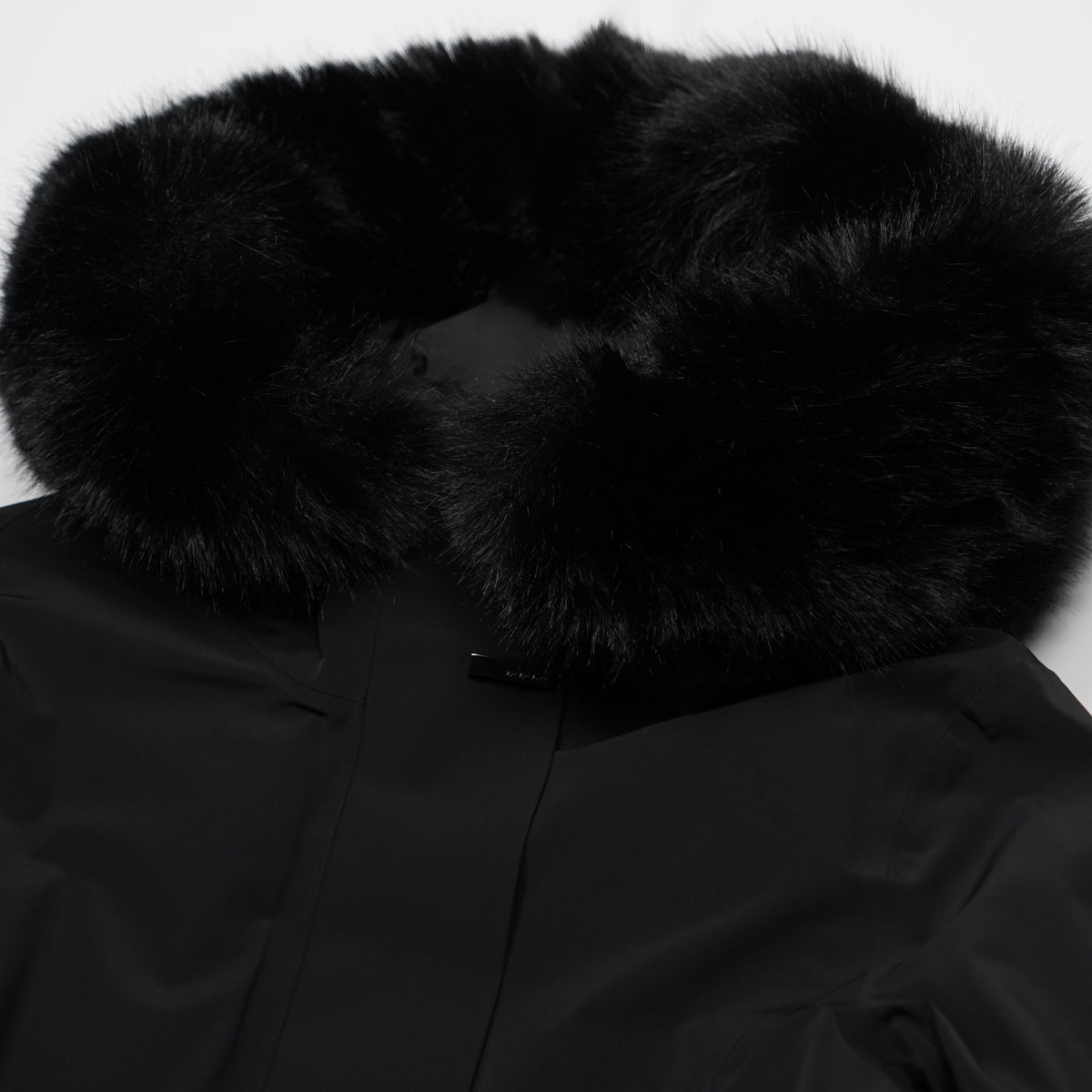 Piumino Lungo RRD W26511F Montecristo Long Fur 10 Nero