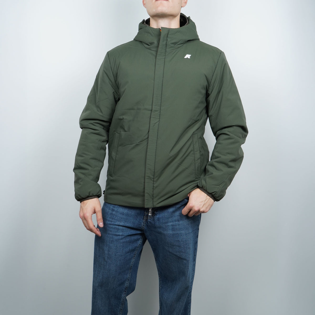 Giubbotto Kway Jack ST Warm Double k6128vw DDQ Verde Oliva e Verde Bosco