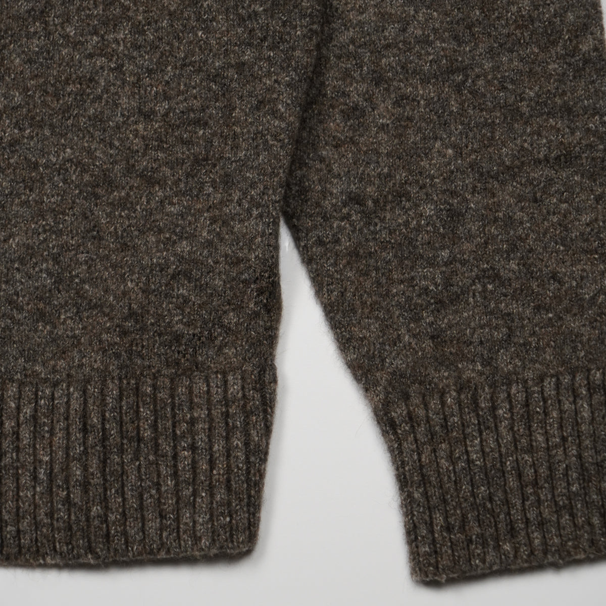 Maglione Girocollo Fantasia Kangra W7K4111-00970 Grigio Antracite Mélange