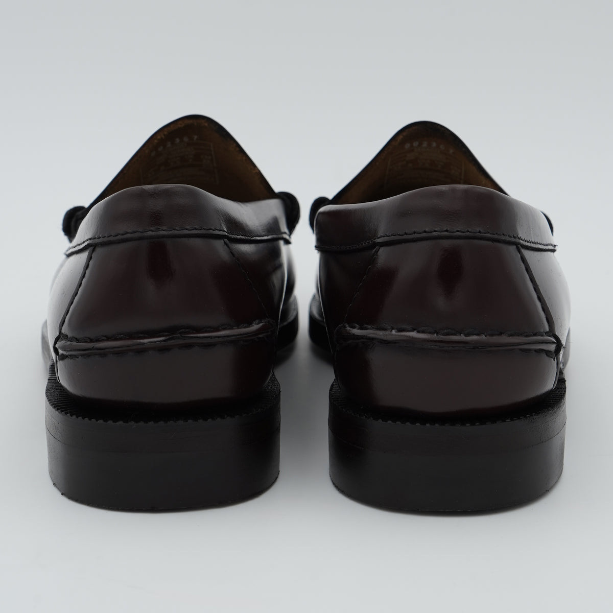 Mocassino Sebago Classic Dan 7000300-903 Brown Burgundy in Pelle Bordeaux