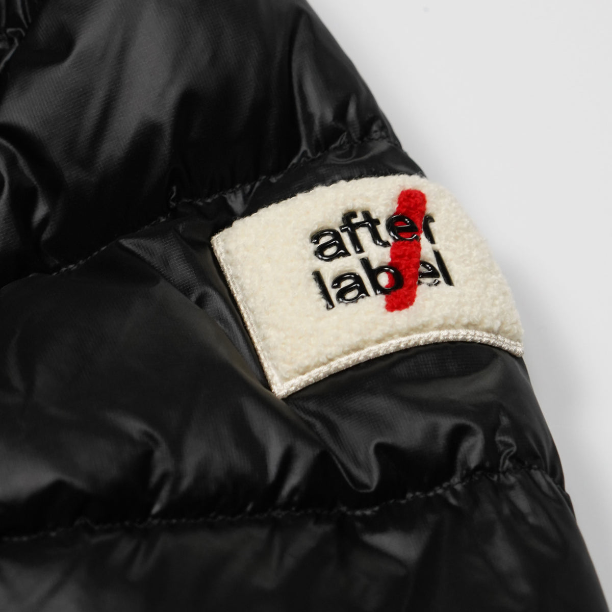 Piumino After Label Levi N051 999 Nero Oversize