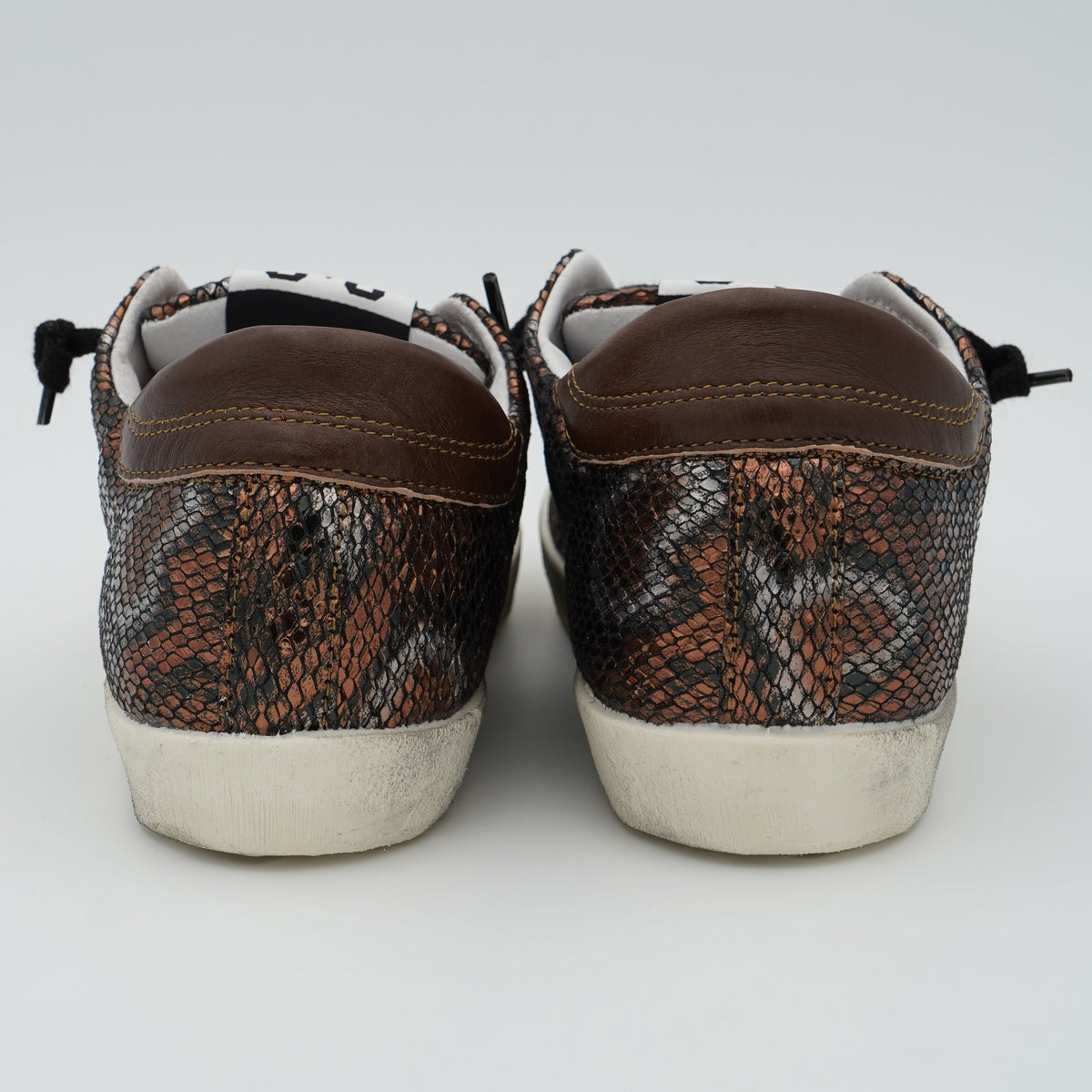 Sneakers 2Star 5290 Python Brown Black con Doppia Stella
