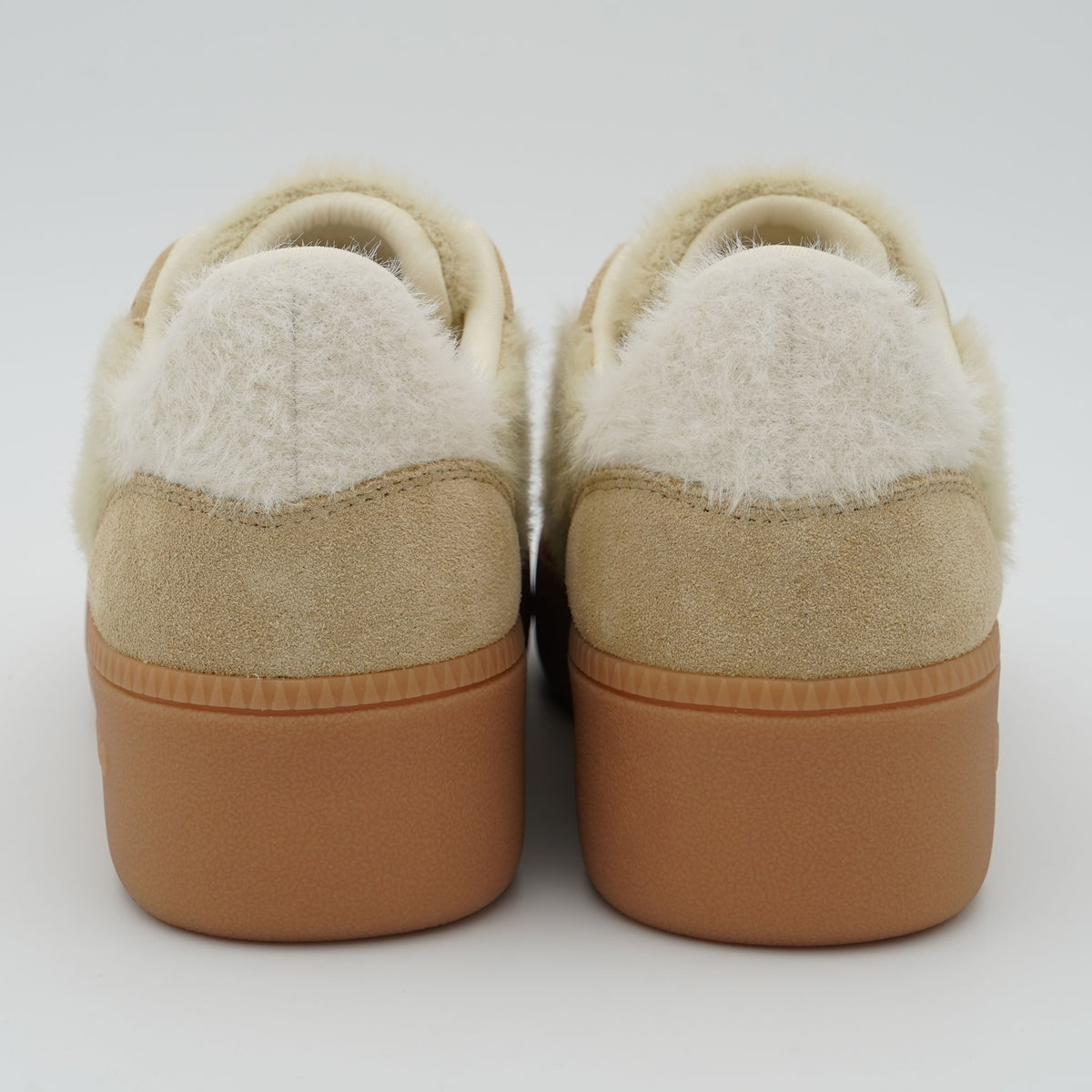 Sneakers Back 70 M005 Mohair Crema Butter con Suola Platform