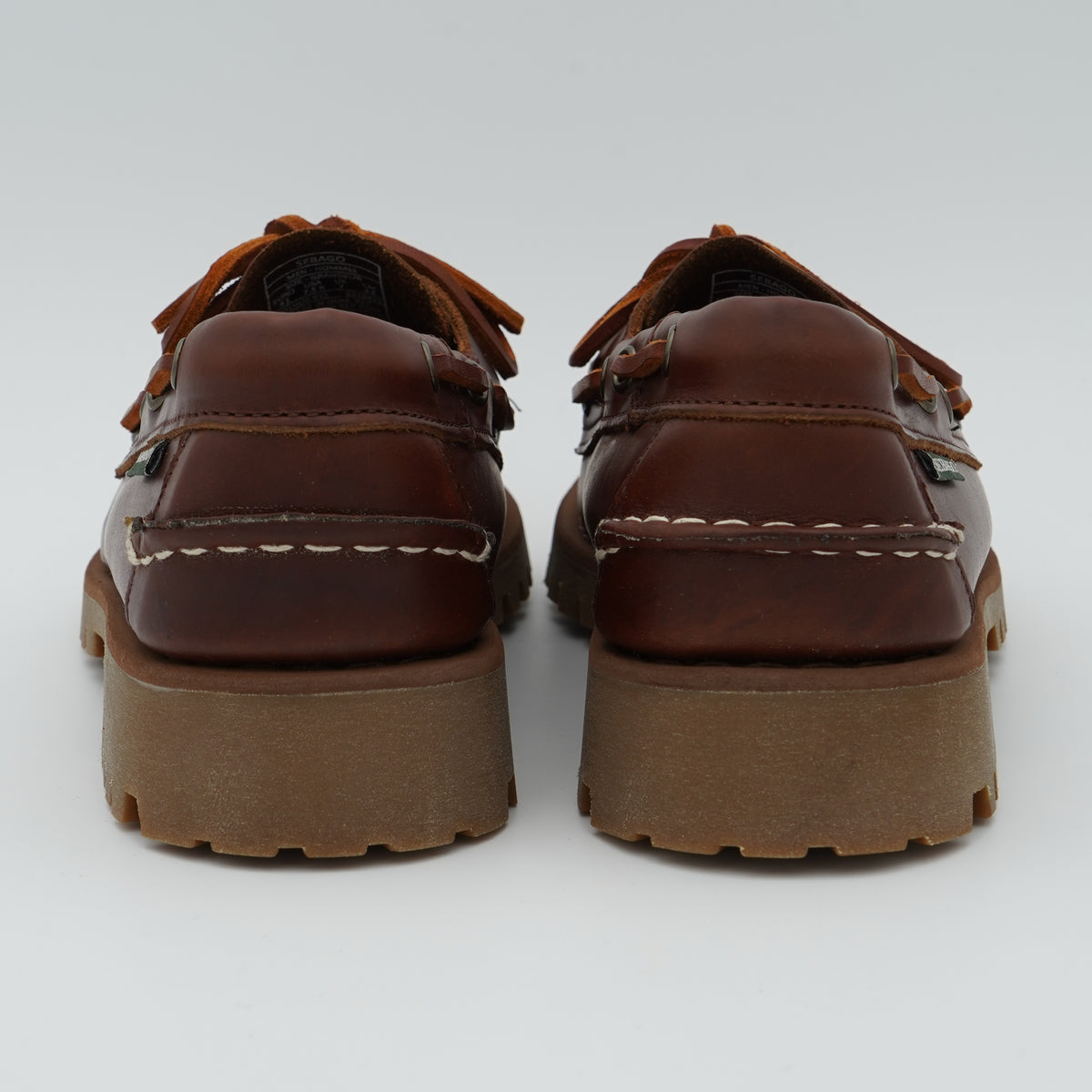 Mocassino Sebago Ranger Waxy 7001HU0-925 Brown Gum in Pelle Cerata