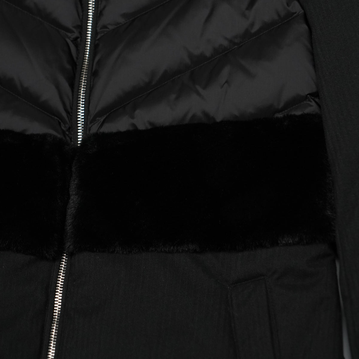 Piumino Lungo Colmar 2231E 99 Nero