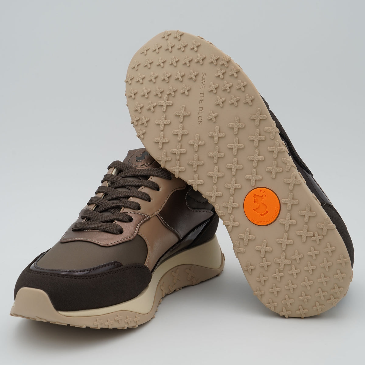 Sneakers Save The Duck F6STAR01 Marrone 100% Animal-Free