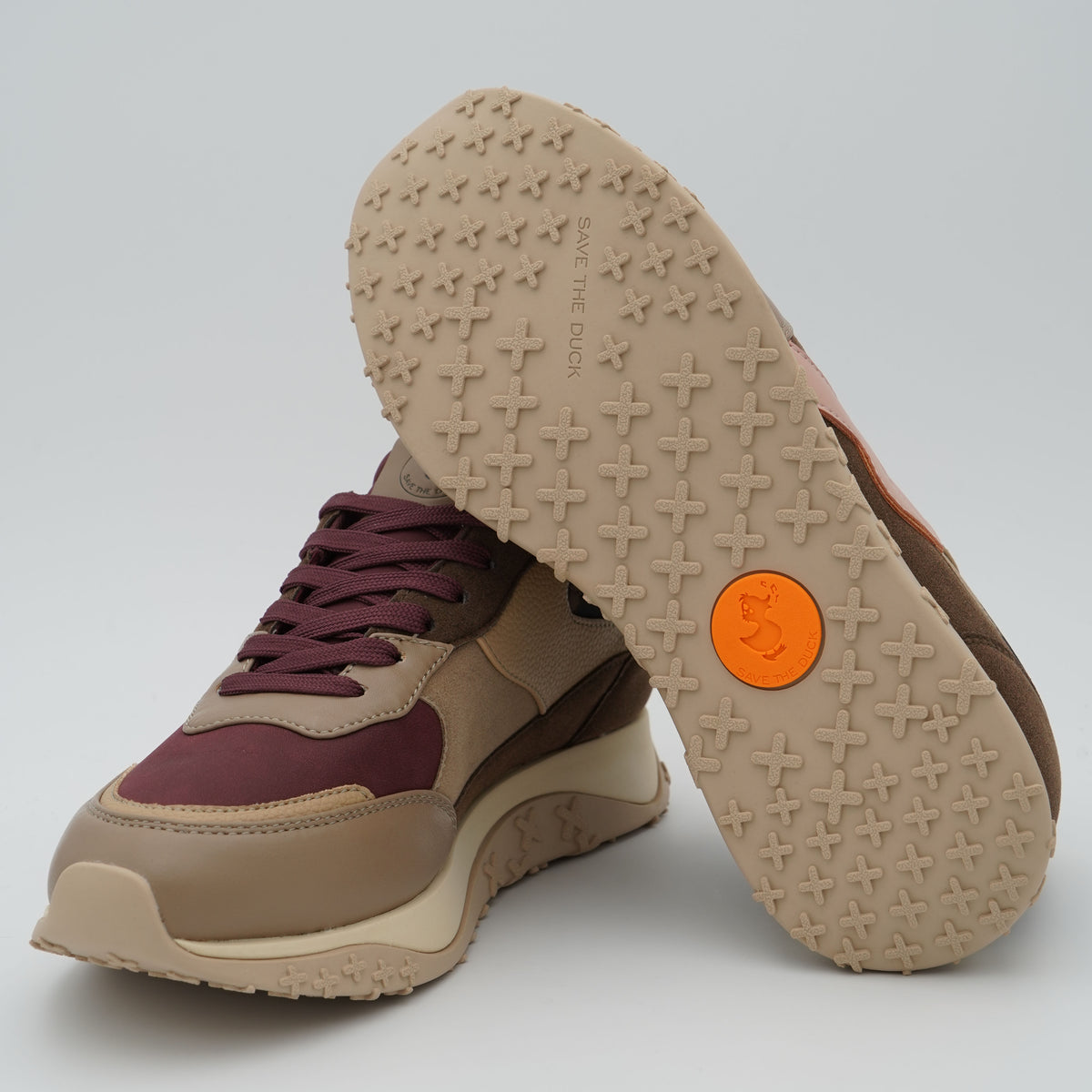 Sneakers Save The Duck F6STAR01 Burgundy 100% Animal-Free
