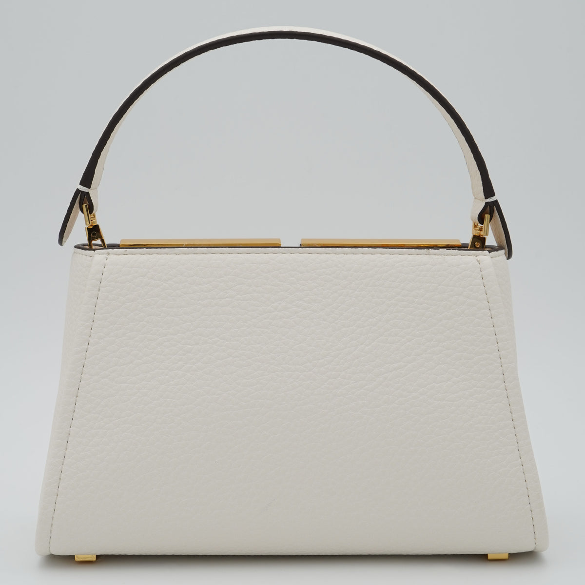 Borsa Elisabetta Franchi BS07A66E2 Burro con Logo Oro