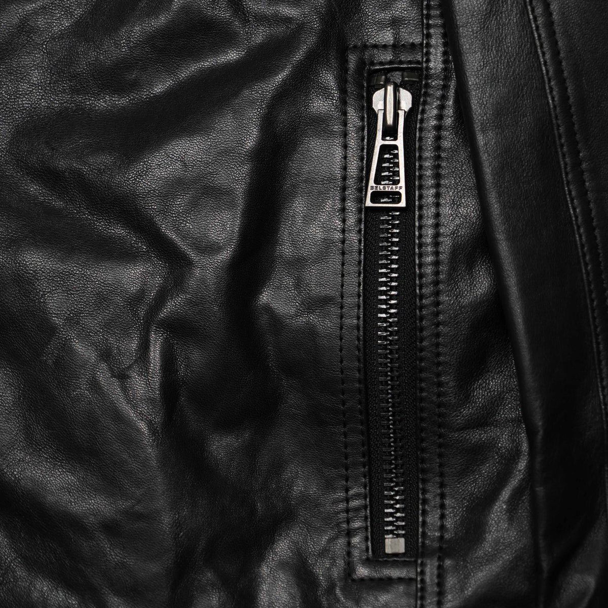Giacca Belstaff V Racer 100038 Nera in Pelle