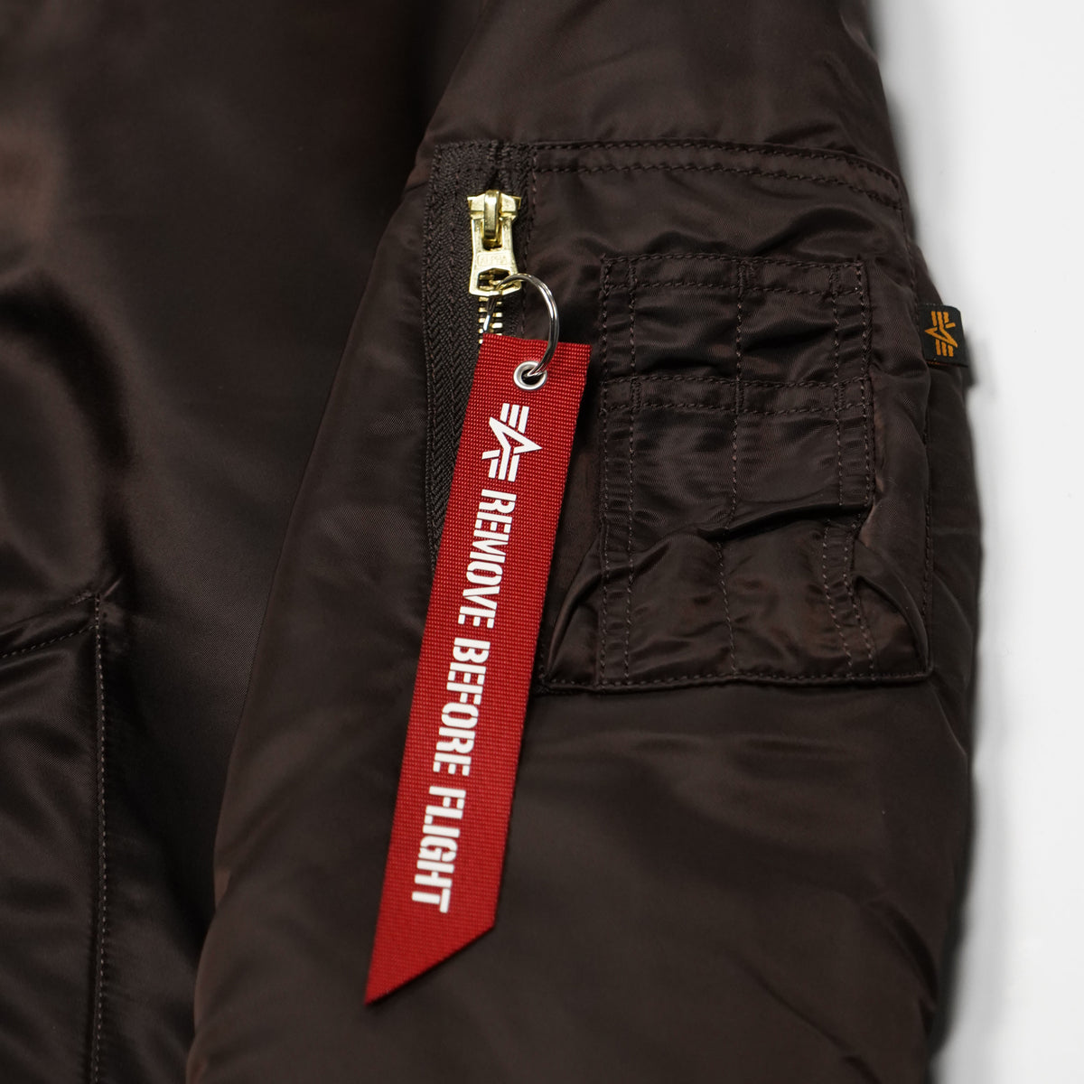 Bomber Alpha Industries 100101 MA-1 Heritage Marrone