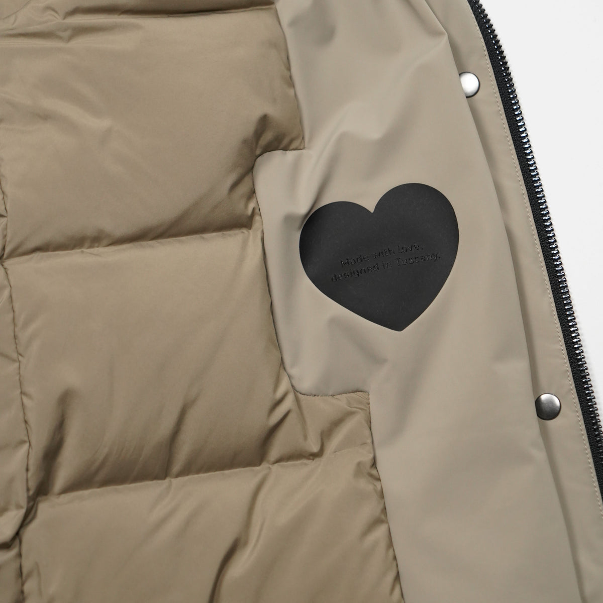 Piumino Lungo RRD W26511F Montecristo Long Fur 87 Beige