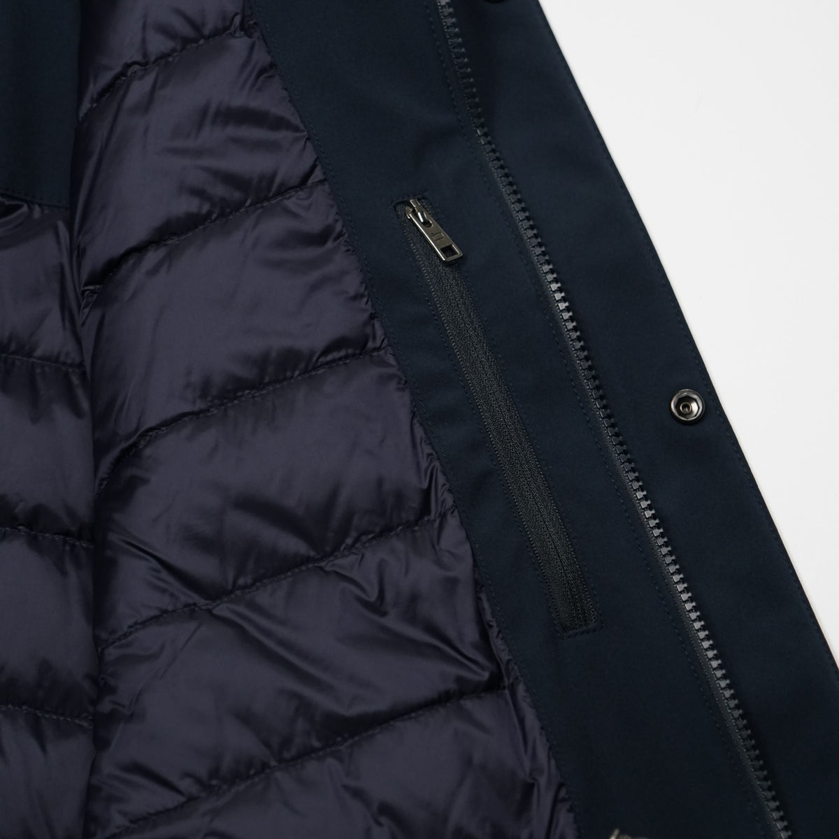 Parka Woolrich Barrow Mac Melton Blue