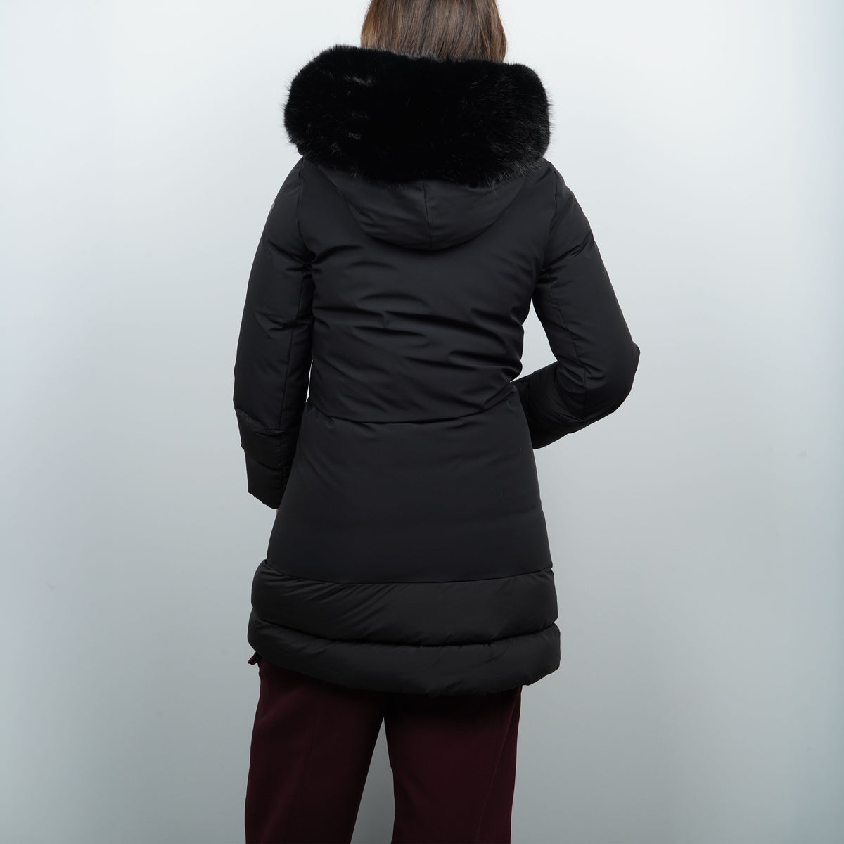 Piumino Lungo RRD W26507F 10 Nero