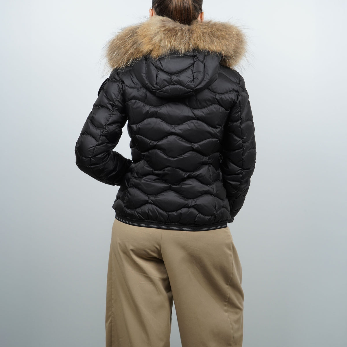 Piumino Blauer Aldie 26WBLDC03034 999EI Nero con Imbottitura in Piuma