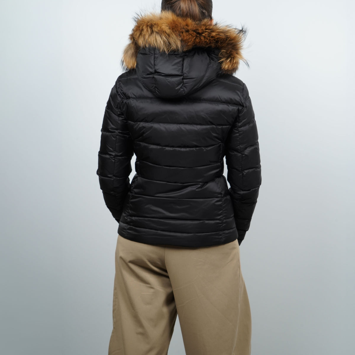 Piumino Blauer Arcadia 26WBLDC03038 999EI Nero con Imbottitura in Piuma