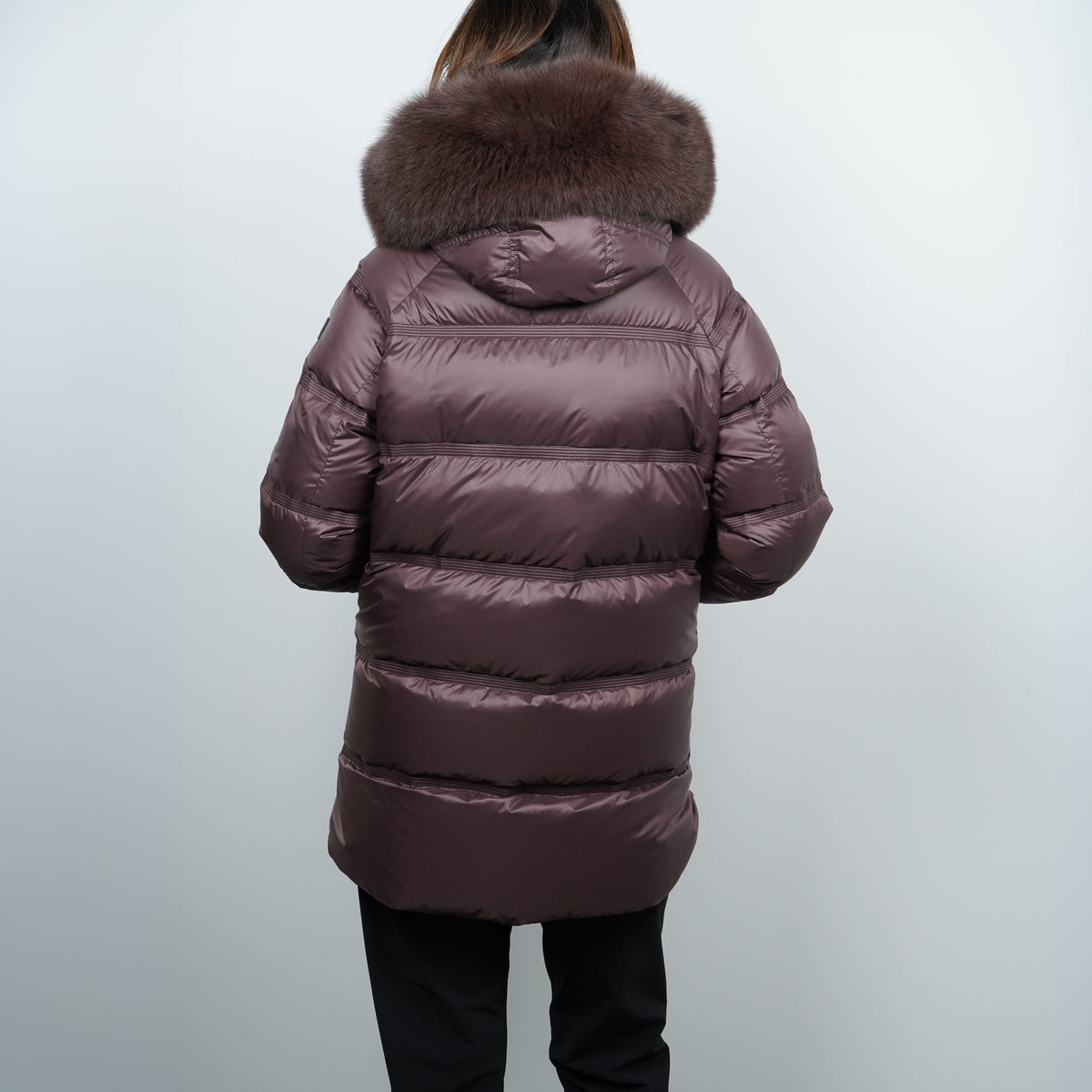 Piumino Peuterey Takan Fur 5439 194 Marrone Cioccolato