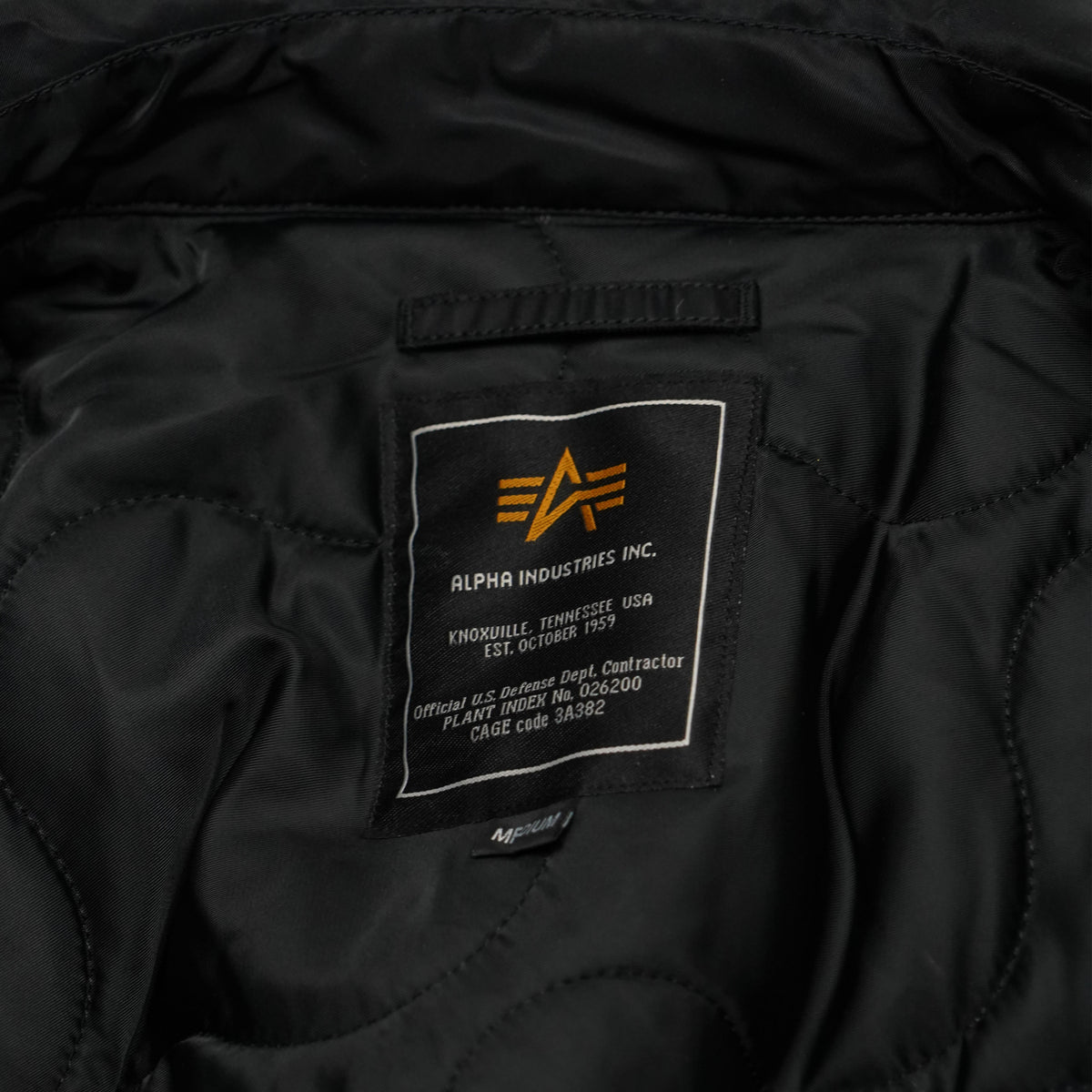 Bomber Alpha Industries 100102 CWU-45 Heritage Nero
