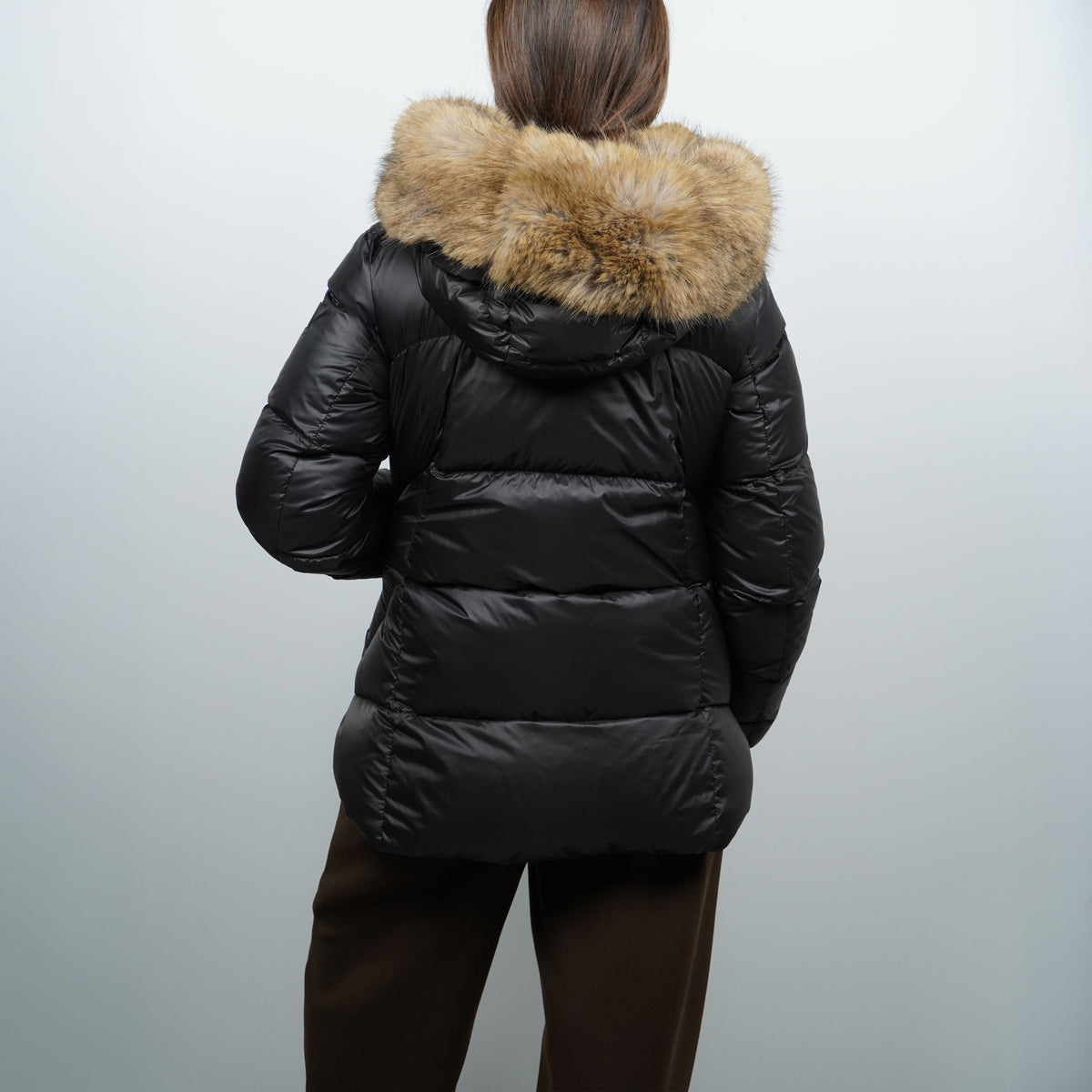 Piumino Peuterey Vertis Ecofur 5748 Nero
