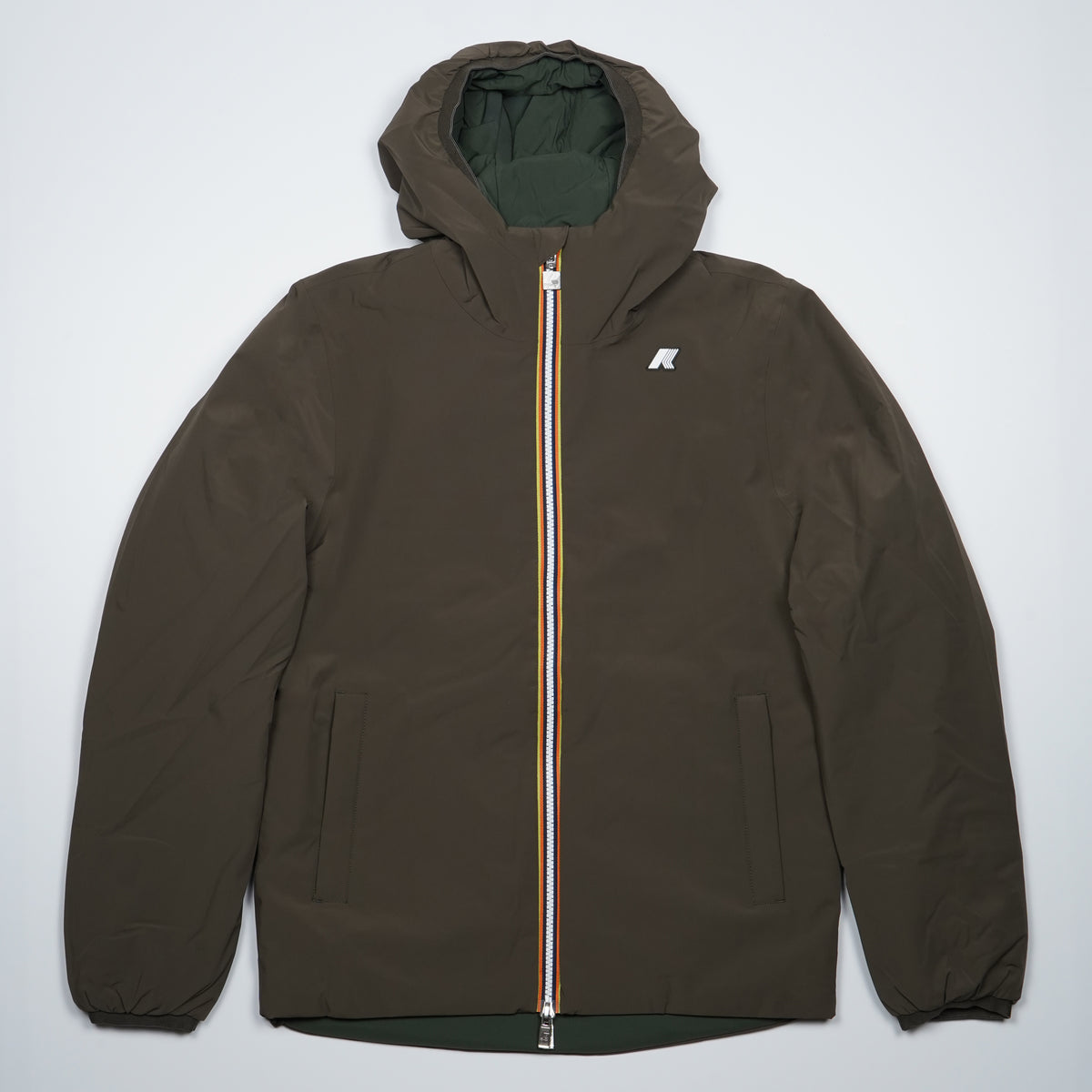 Giubbotto Kway Jack ST Warm Double k6128vw DDQ Verde Oliva e Verde Bosco