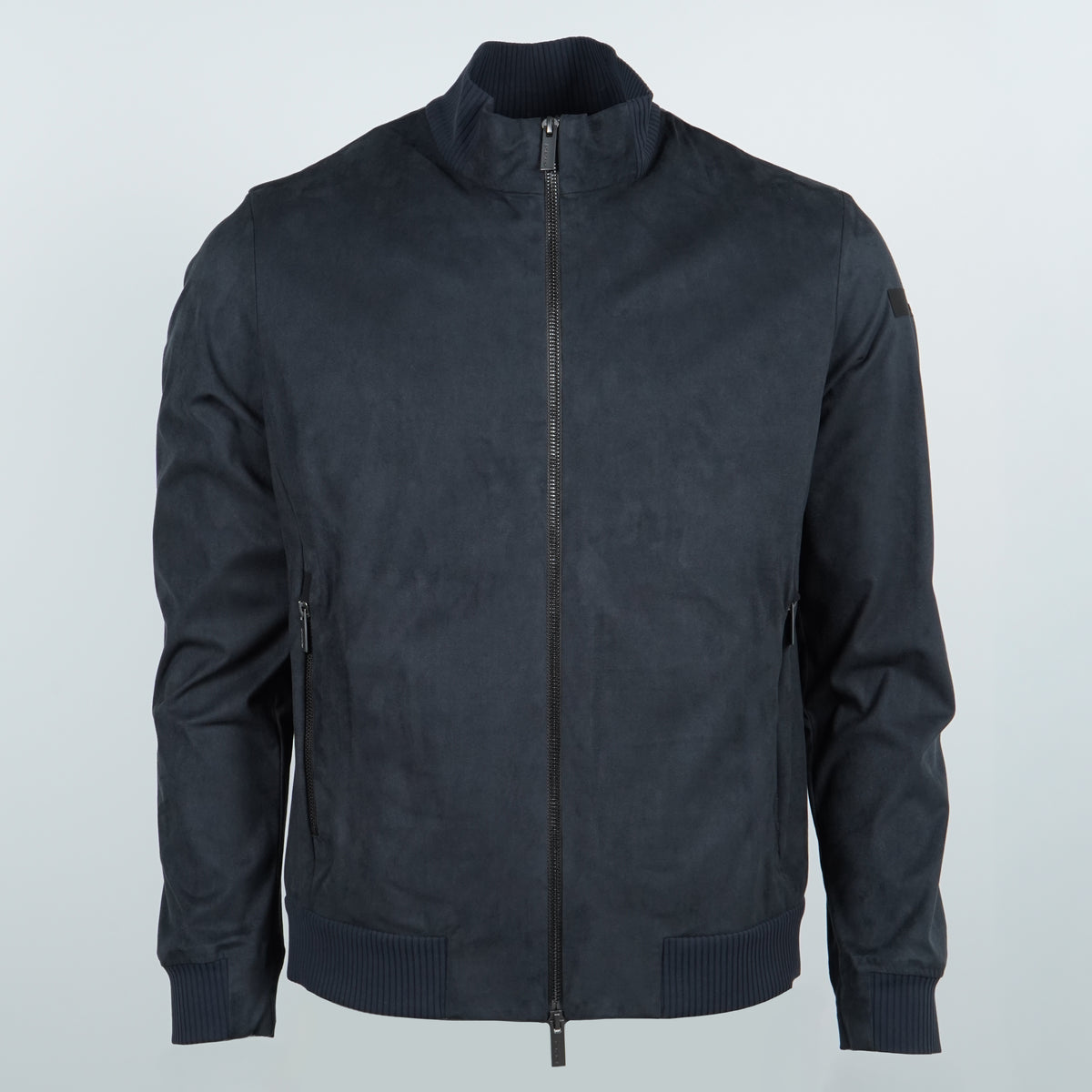 Giubbotto RRD Nabucco Jkt 26019-60 Blue Black Effetto Suede