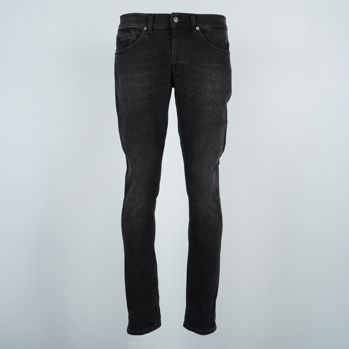 Jeans Dondup George UP232DS0369ULM3-999 Nero Lavato Slim Fit in Denim Stretch