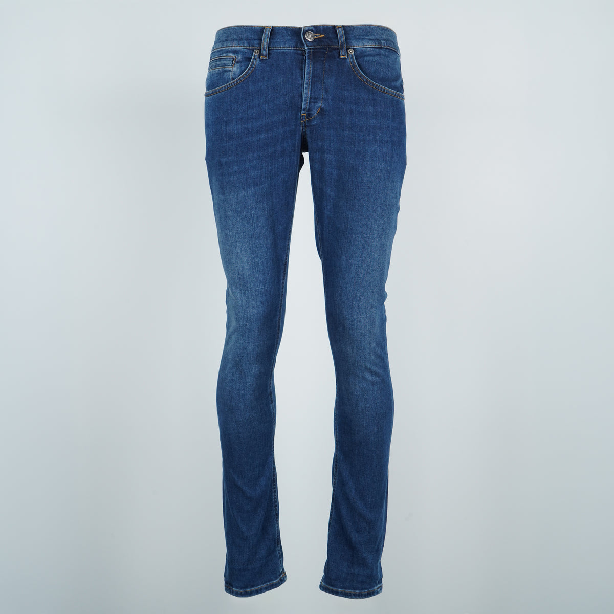 Jeans Dondup George UP232DS0389UMD5-800 Blu Skinny Fit in Denim Stretch Coolmax