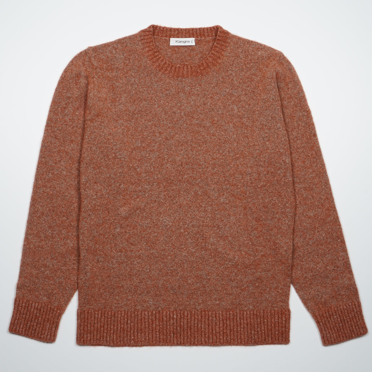 Maglione Girocollo Fantasia Kangra W7K4111-00213 Ruggine Mélange