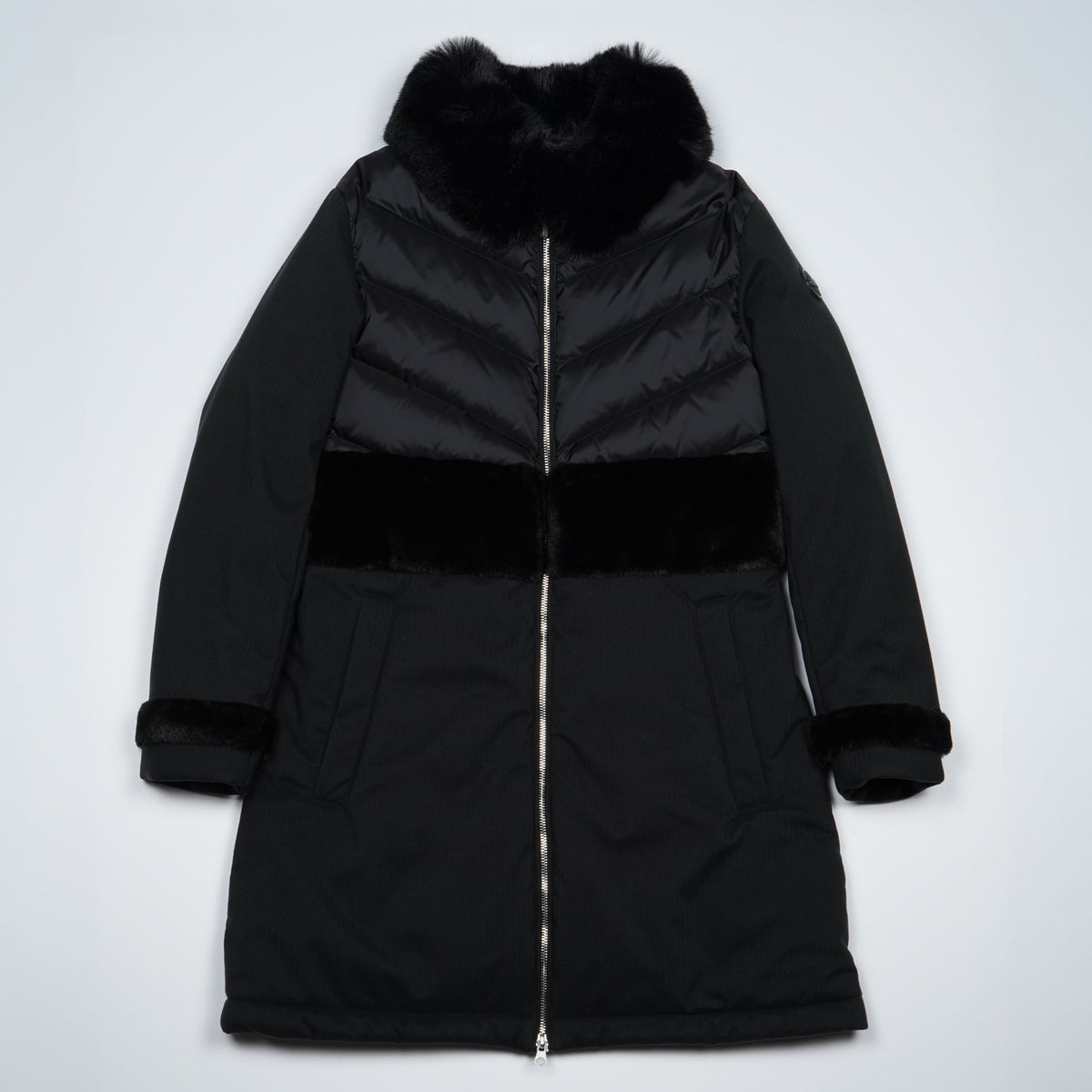 Piumino Lungo Colmar 2231E 99 Nero