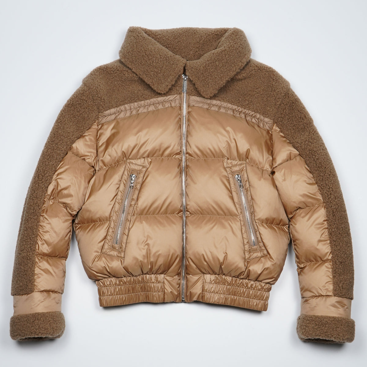 Piumino Colmar 2234 636 Beige Cammello e Teddy
