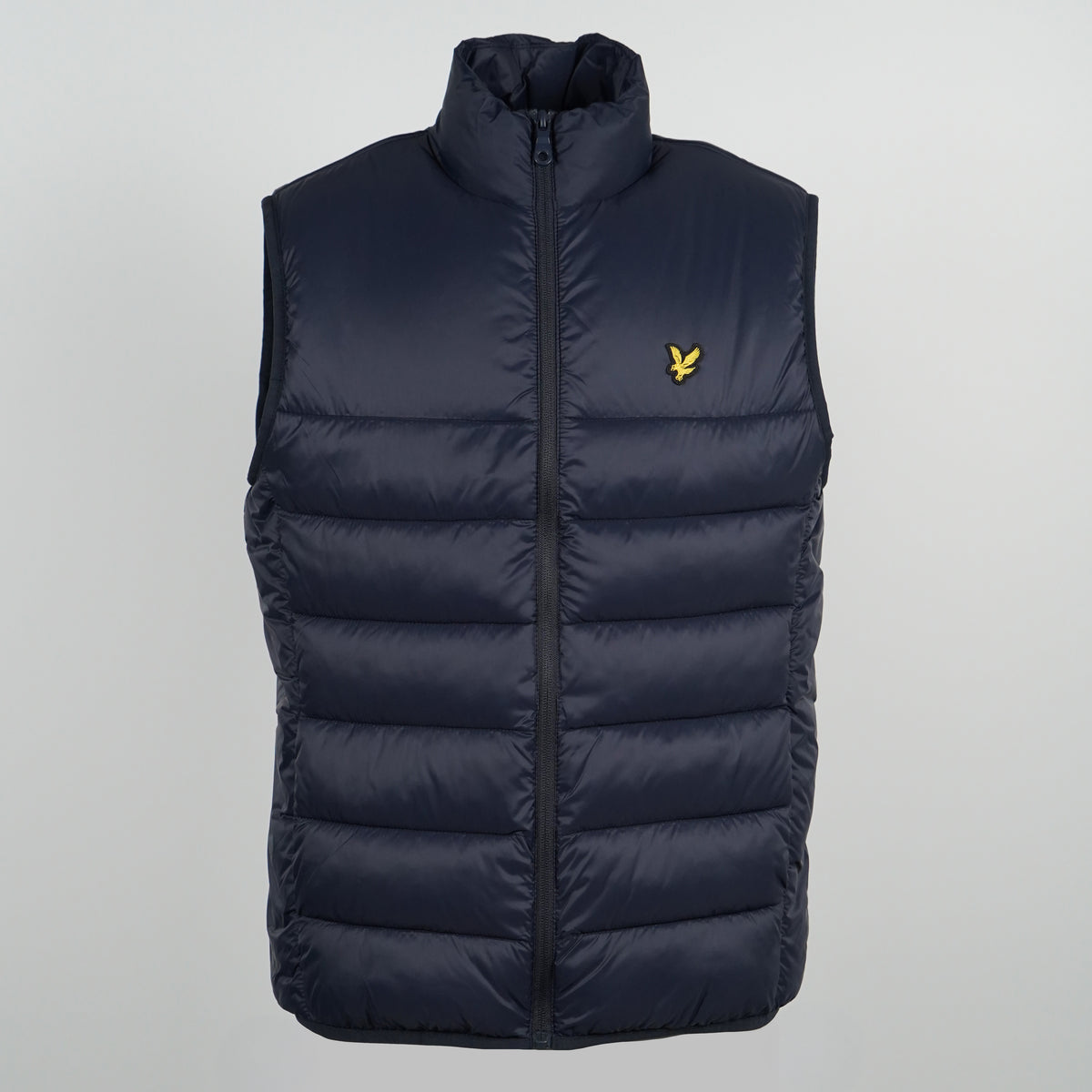 Smanicato Lyle & Scott Wadded Gilet JK1231V Z271 Dark Navy Imbottito